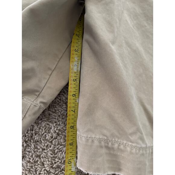 Y2K Abercrombie & Fitch Regulation Officer 34” Heavyweight Khaki Chino Shorts - Picture 7 of 8